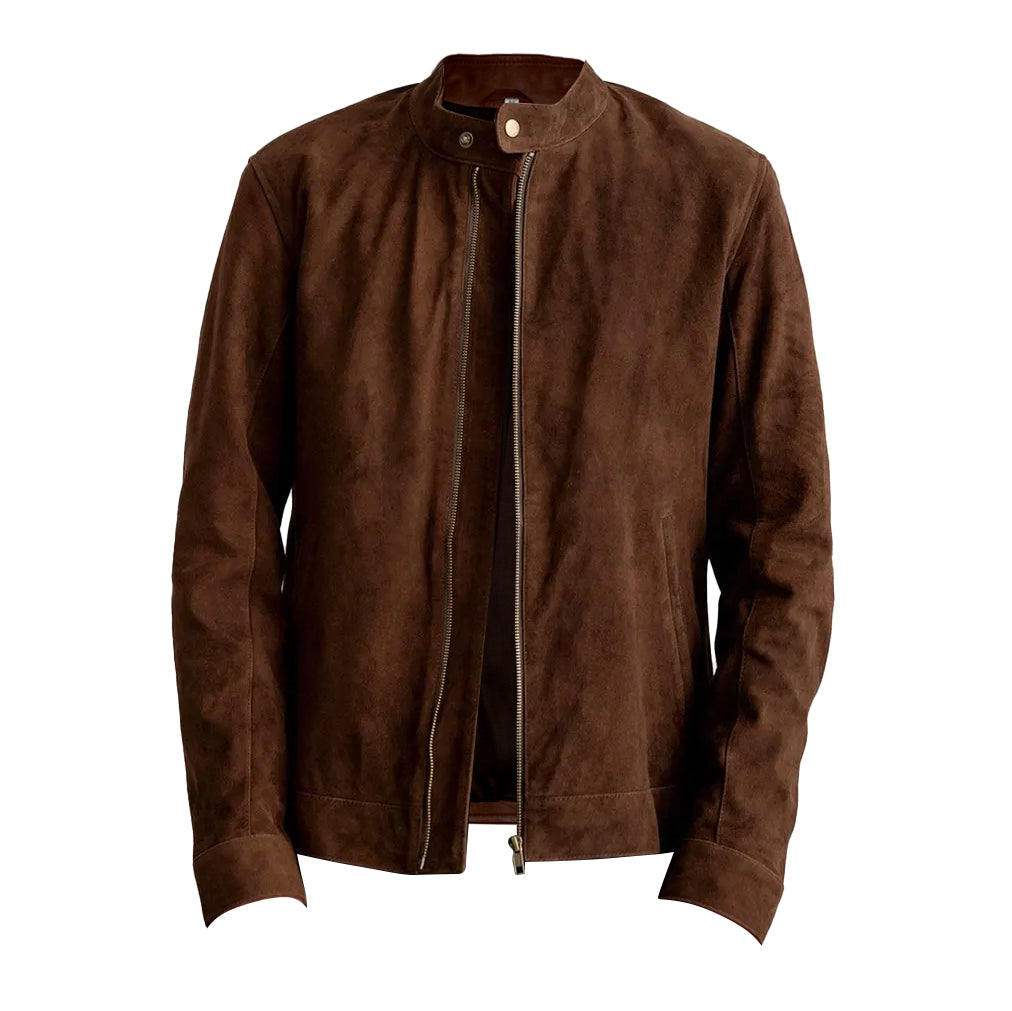 Trucker Brown Suede Jacket For Men | Leather Jackets AU Primeleathershop