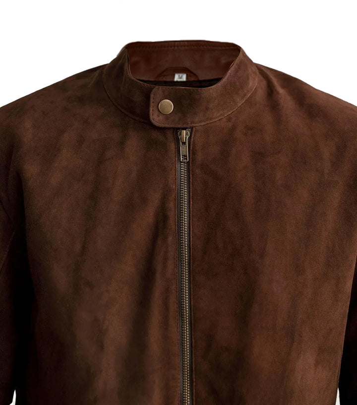 Trucker Brown Suede Jacket For Men | Leather Jackets AU Primeleathershop