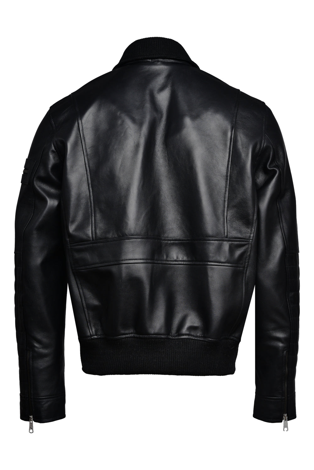 Titan Forge Bomber Leather Jacket | Leather Jackets AU Primeleathershop