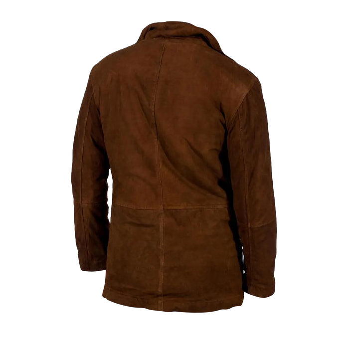 Farnham Heritage Brown Suede Coat | Leather Jackets AU Primeleathershop