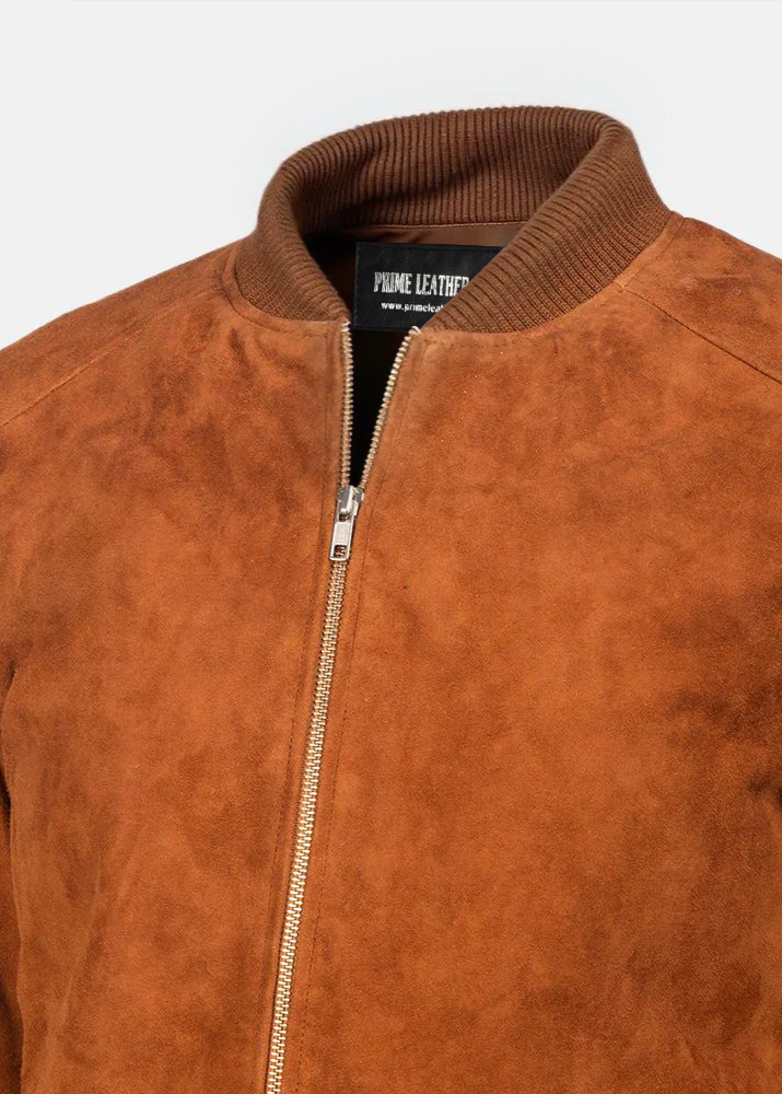 Mens Tech-Smart Suede Jacket - Sydney Star | Leather Jackets AU Primeleathershop