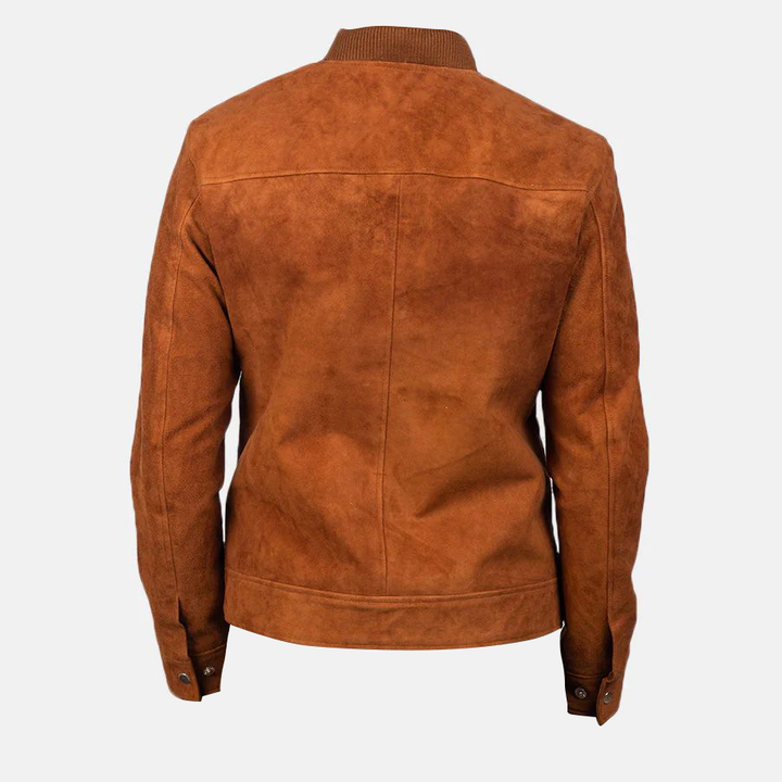 Mens Tech-Smart Suede Jacket - Sydney Star | Leather Jackets AU Primeleathershop