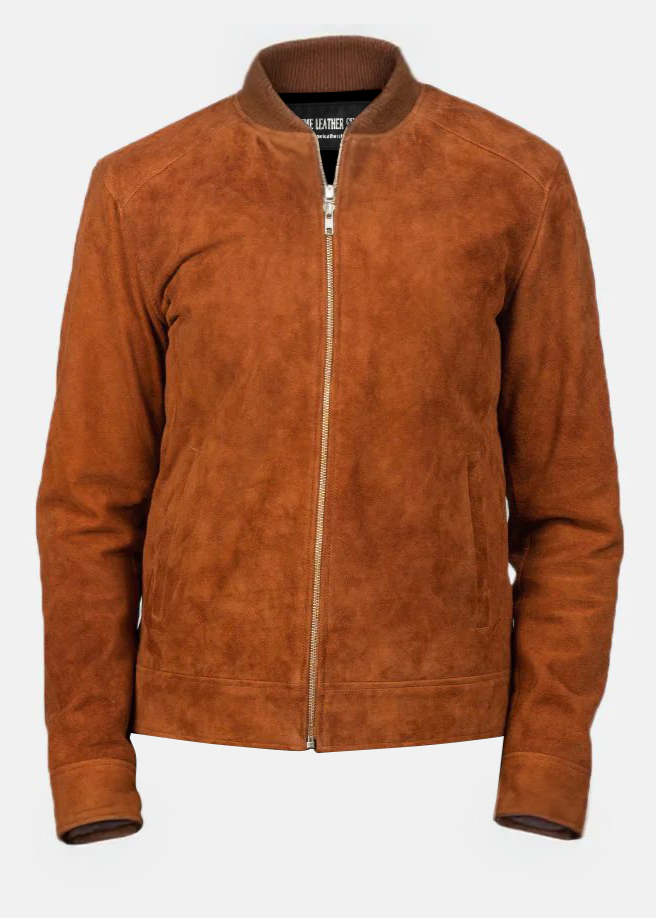 Mens Tech-Smart Suede Jacket - Sydney Star | Leather Jackets AU Primeleathershop