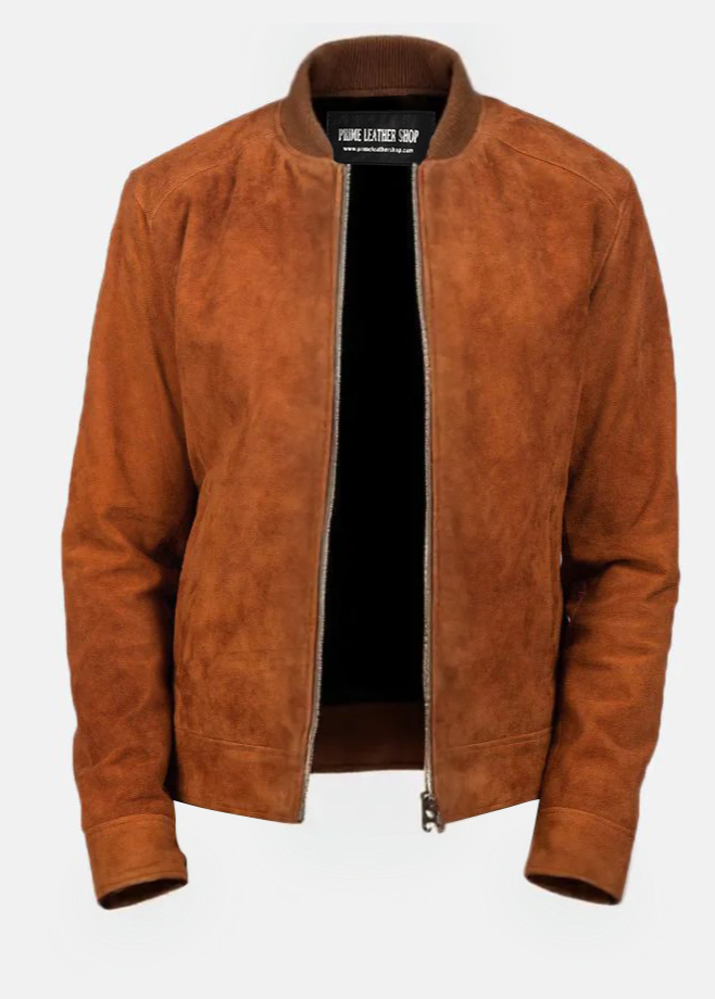 Mens Tech-Smart Suede Jacket - Sydney Star | Leather Jackets AU Primeleathershop