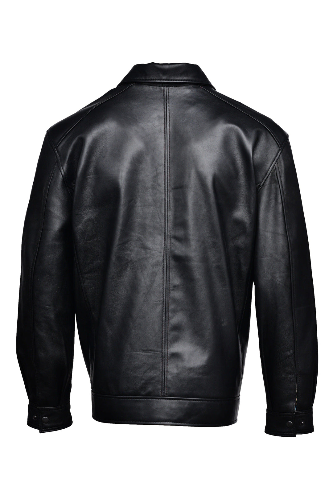 Musk Black Bomber Leather Jacket | Leather Jackets AU Primeleathershop
