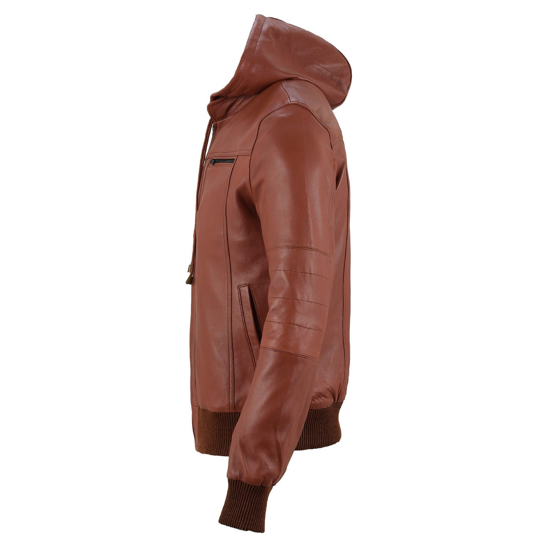 Tiger W Classic Bomber Leather Jacket | Leather Jackets AU Primeleathershop