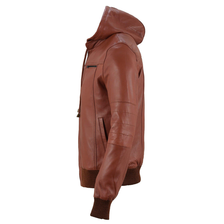 Tiger W Classic Bomber Leather Jacket | Leather Jackets AU Primeleathershop