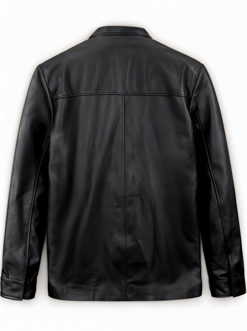 Tommy Varsity Leather Coat | Leather Jackets AU Primeleathershop