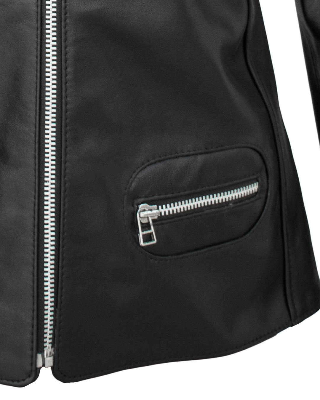 Women’s Black Genuine Leather Coat | Leather Jackets AU Primeleathershop