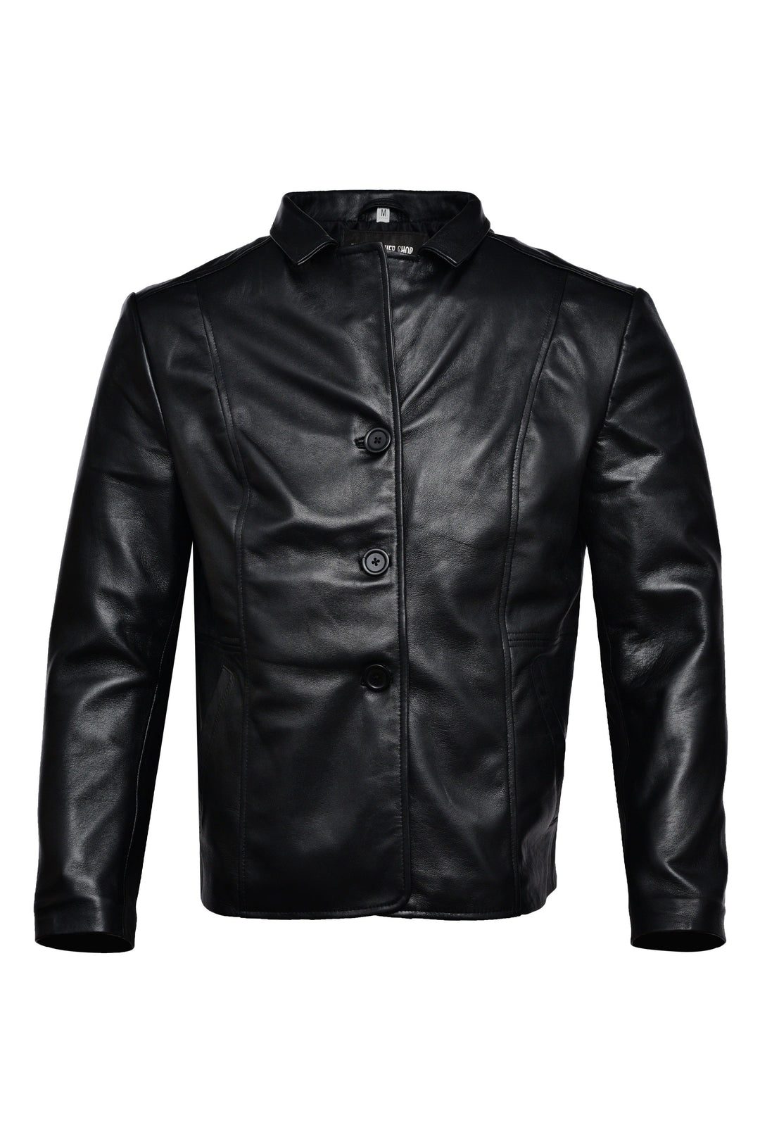 Zach King Black Leather Coat | Leather Jackets AU Primeleathershop