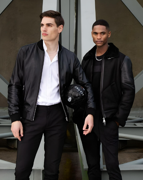 Guide To Men s Leather Bomber Jackets Styles Trends Primeleathershop