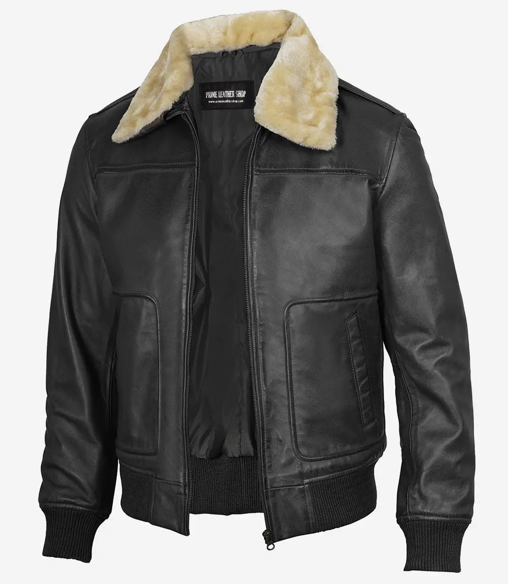 Shearling Leather Jacket