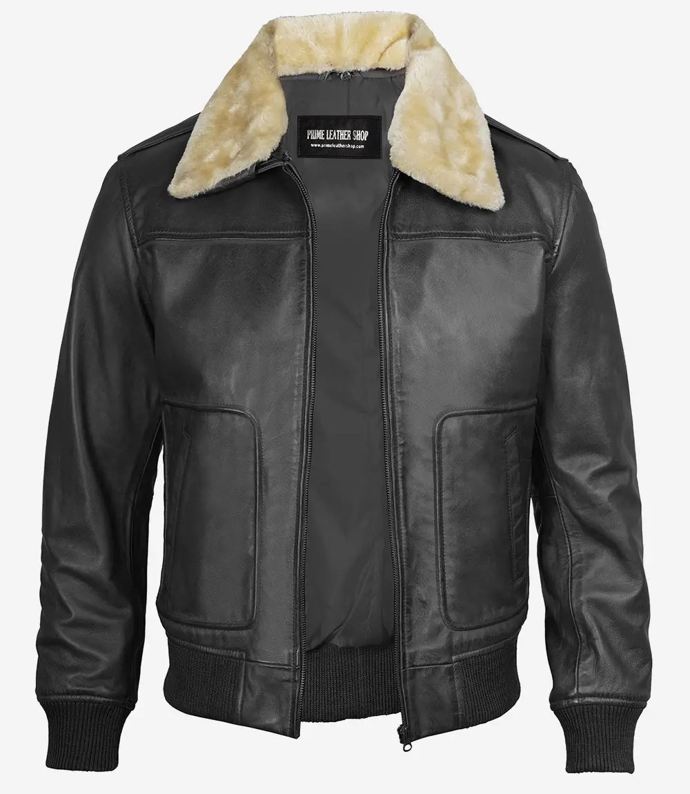 Shearling Leather Jacket