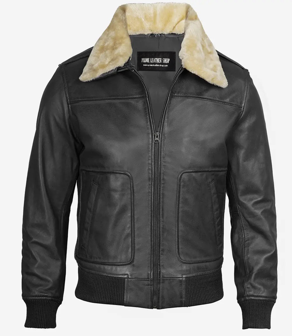 Shearling Leather Jacket