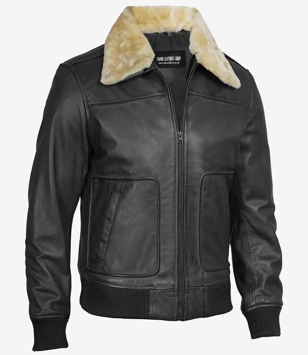 Shearling Leather Jacket