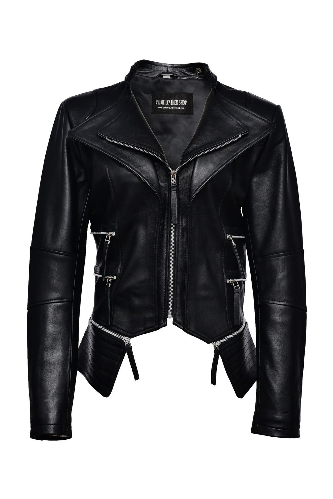 Leather jacket women