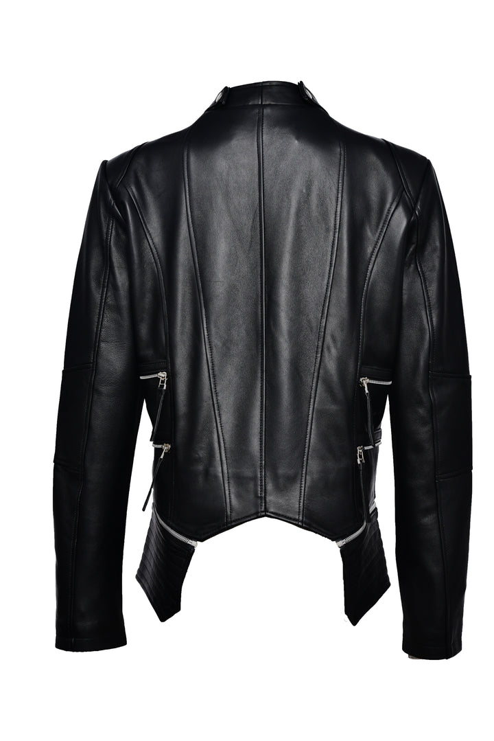 Leather jacket women