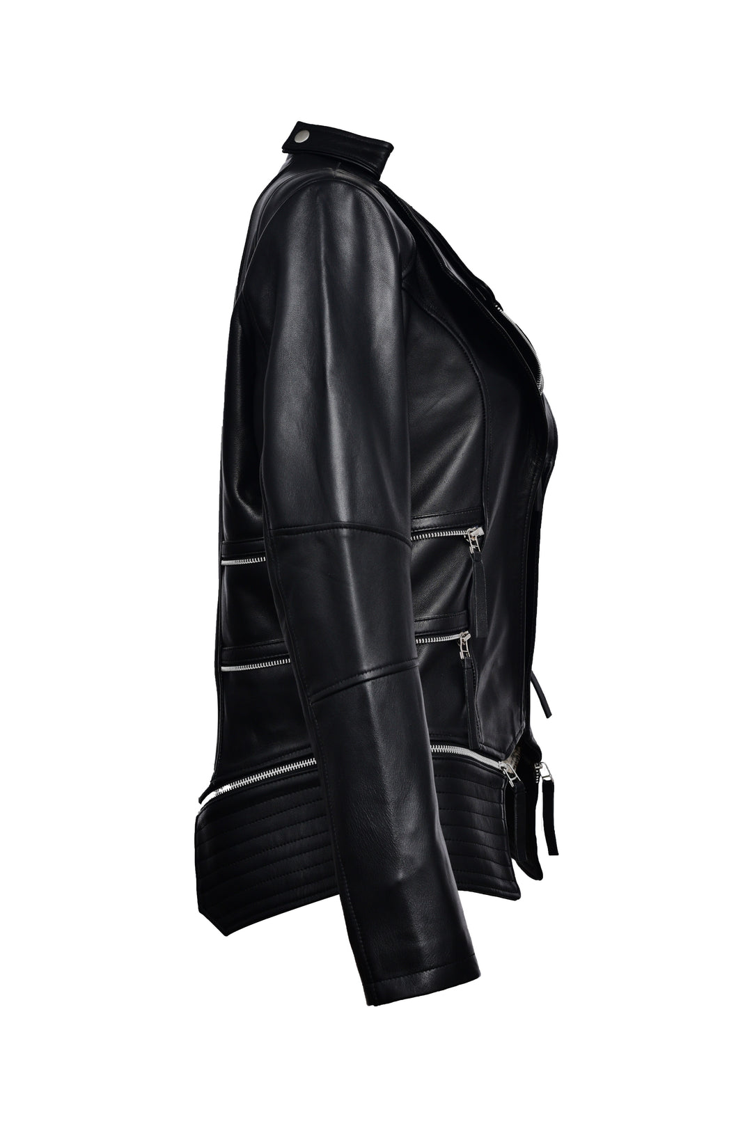 women leather jacket