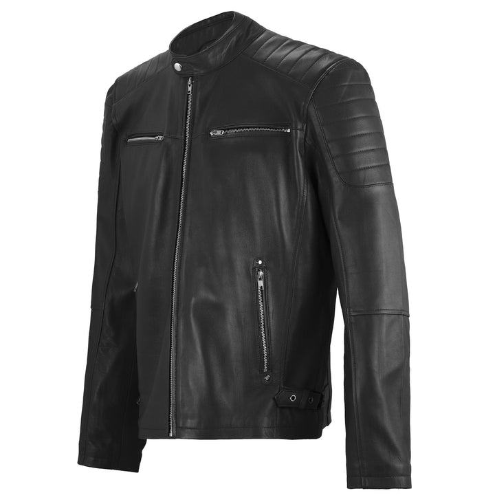 Classic Black  Leather Jacket 