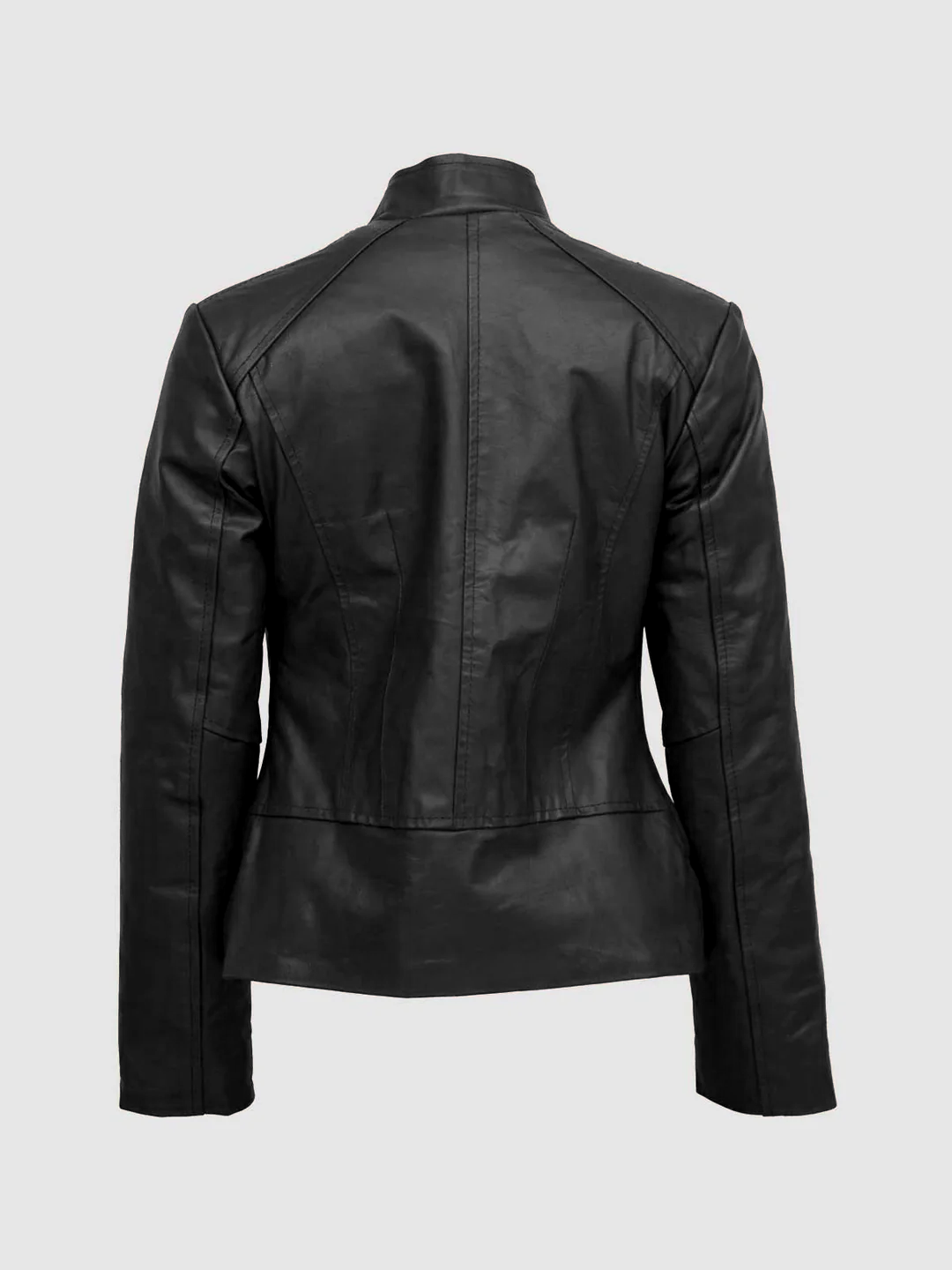 Black Timeless Leather Jacket Women – Primeleathershop