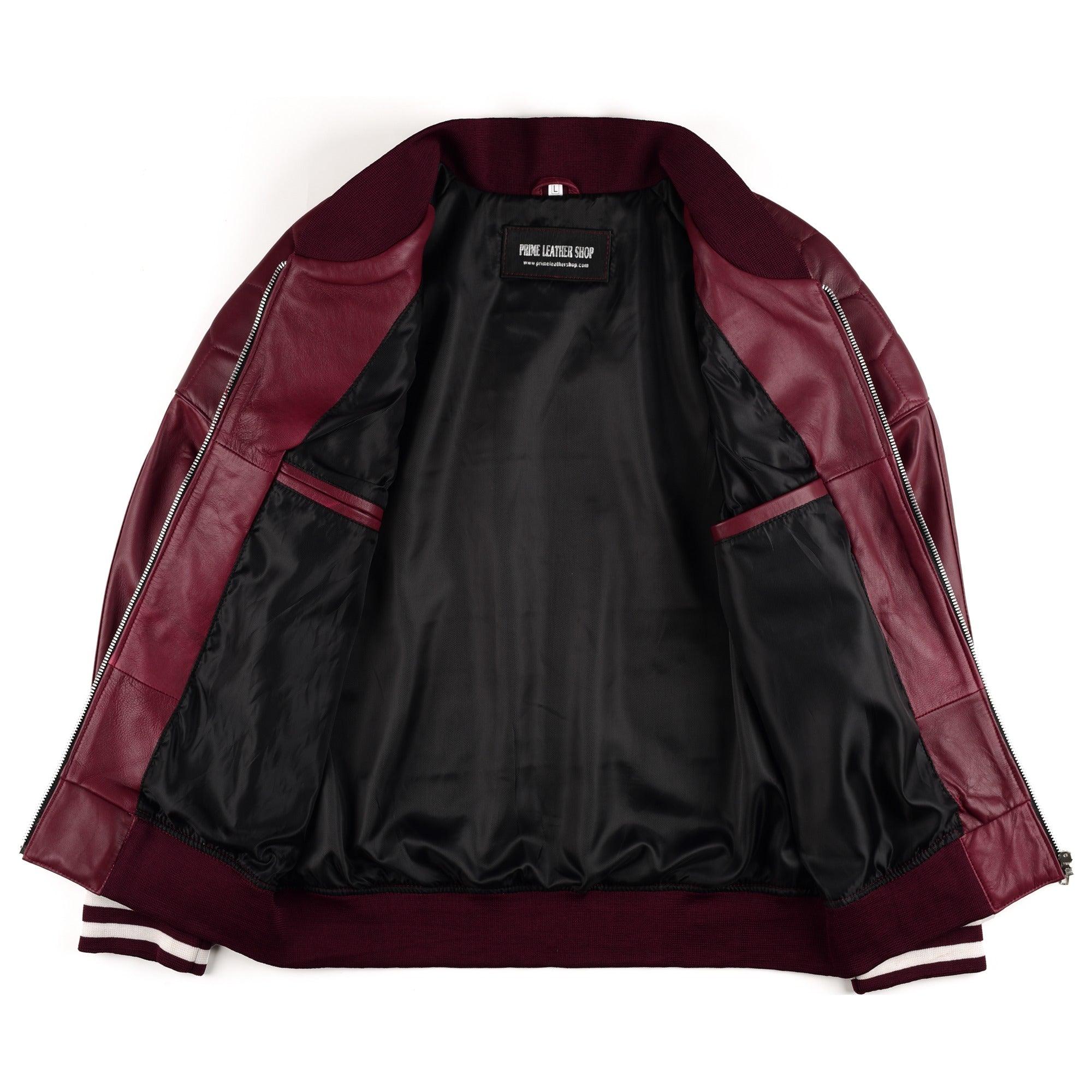 Highlands Cityscape Bomber Leather Jacket – Primeleathershop
