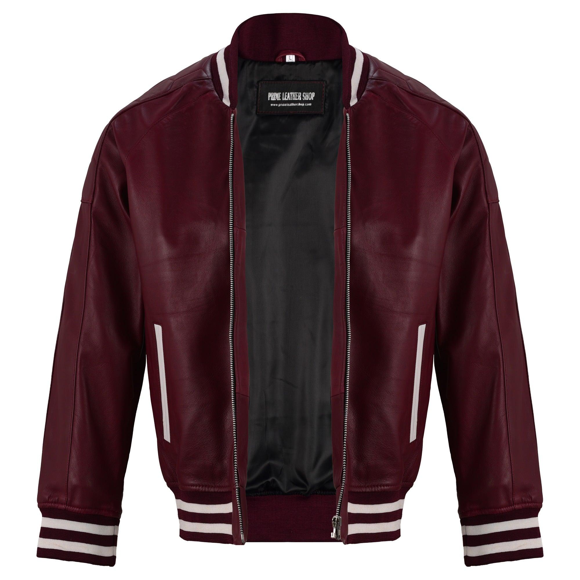 Highlands Cityscape Bomber Leather Jacket – Primeleathershop
