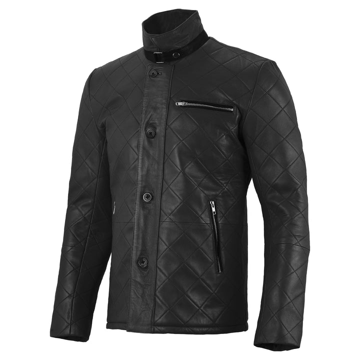 Leather bomber Jacket