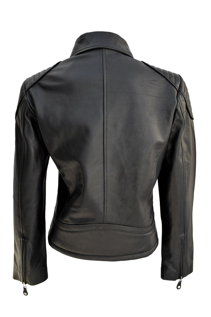 Kattan Black Leather Jacket