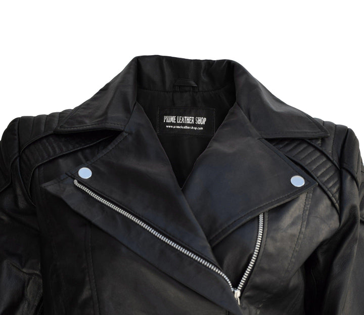 Kattan Black Leather Jacket