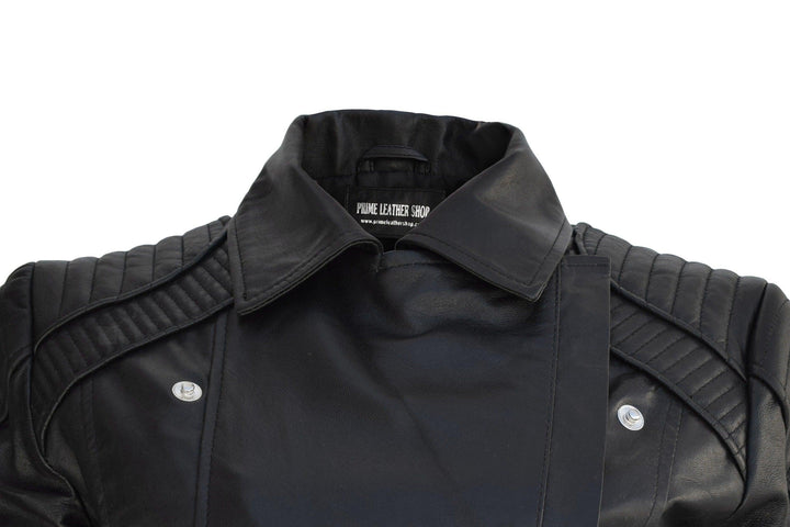 Kattan Black Leather Jacket