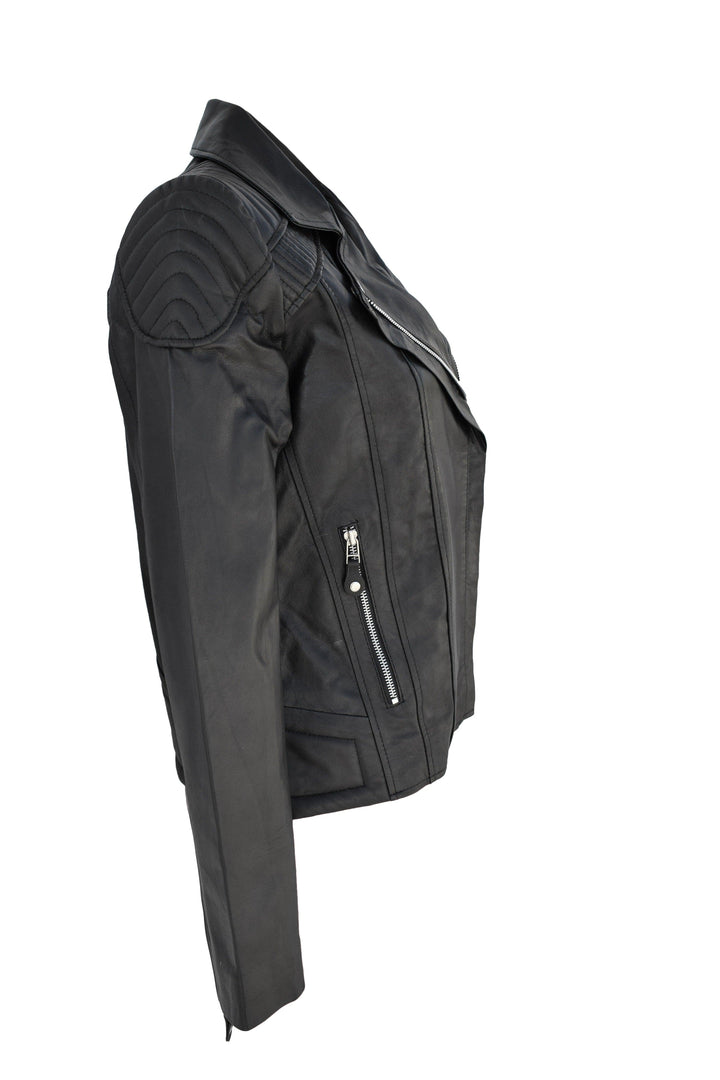 Kattan Black Leather Jacket