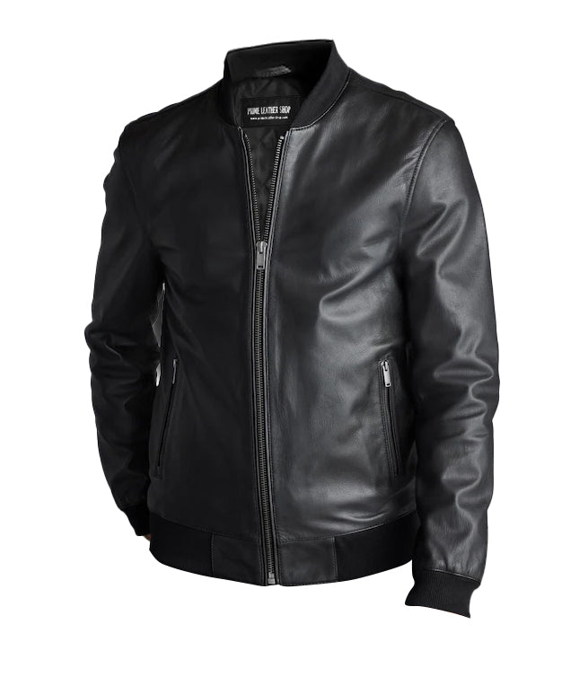 Bomber Leather Jacket