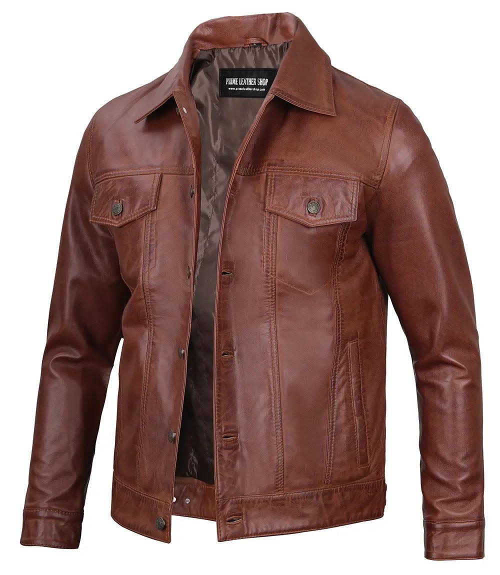 Brown Leather Jacket