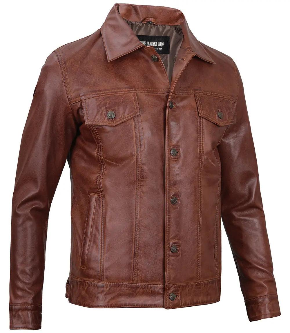Brown Leather Jacket