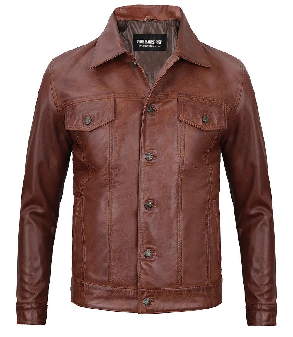 Brown Leather Jacket