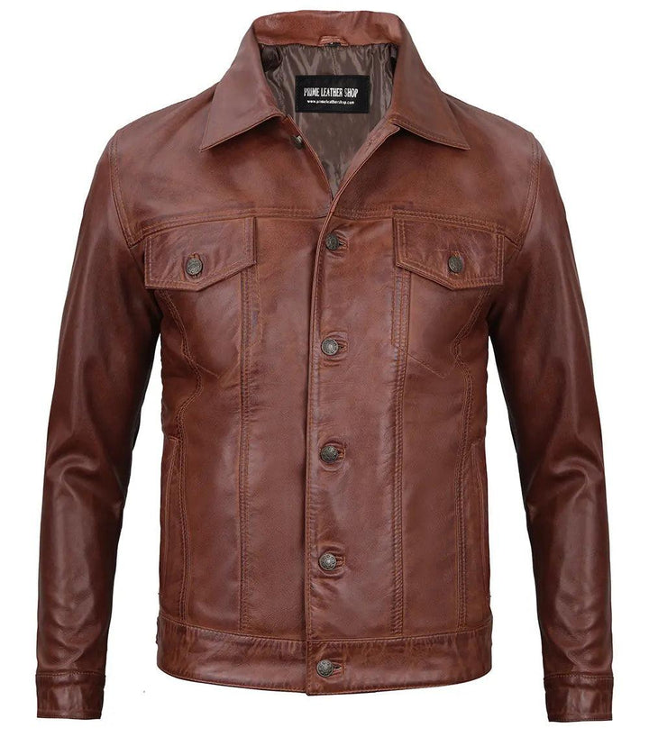 Brown Leather Jacket