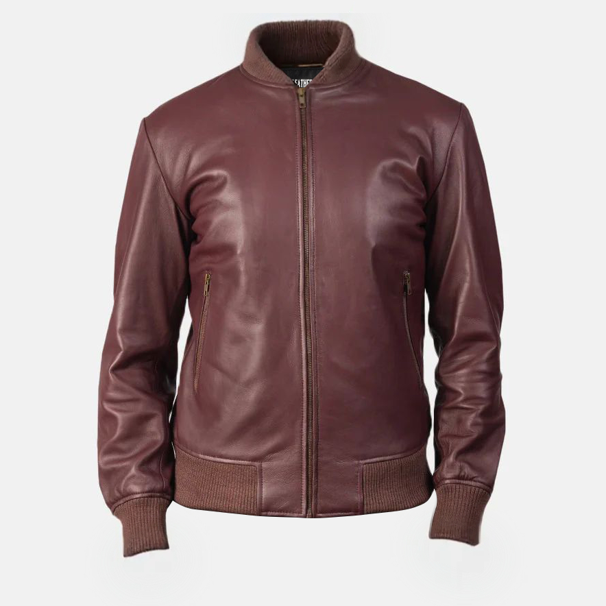 Leather jacket