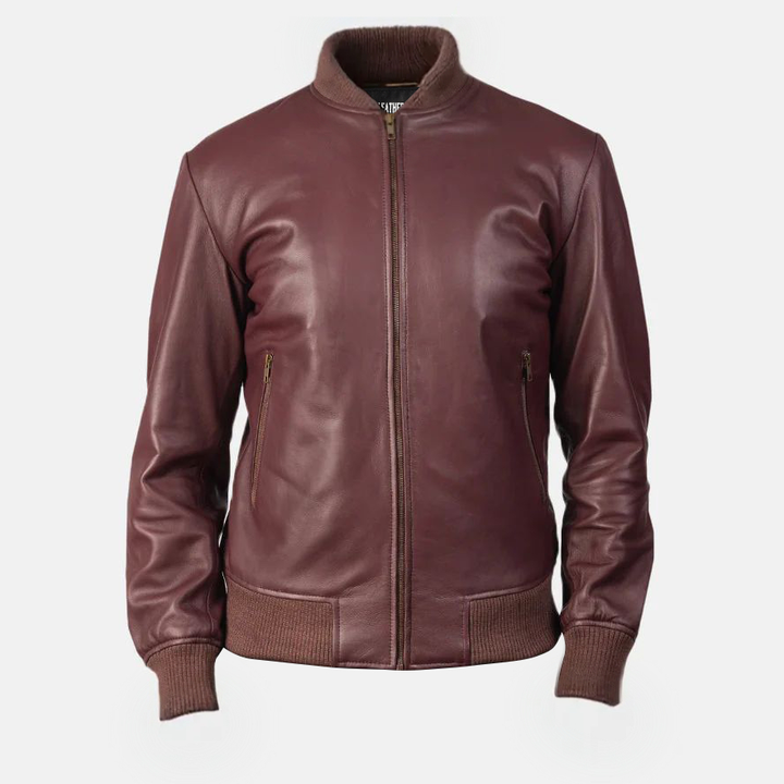 Leather jacket