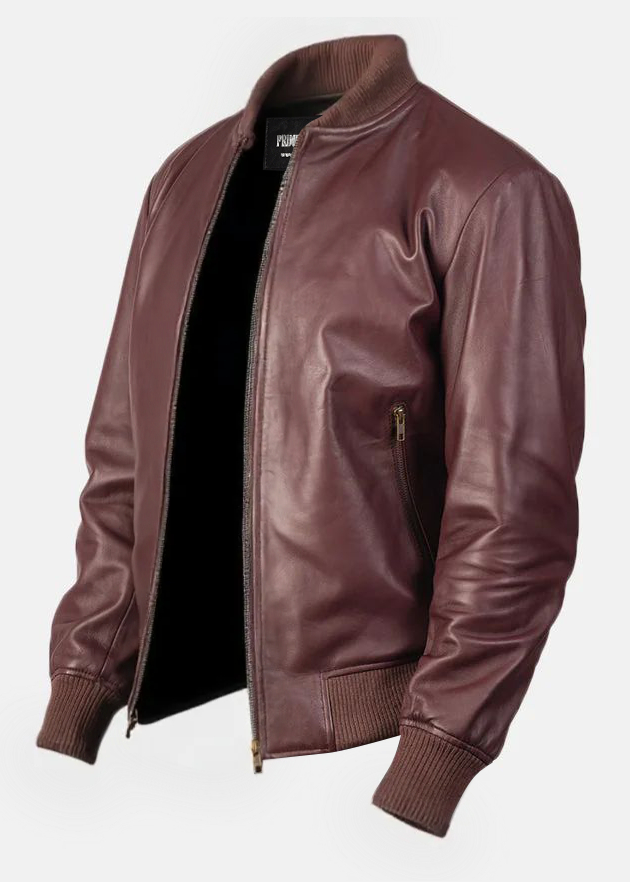 Leather jacket