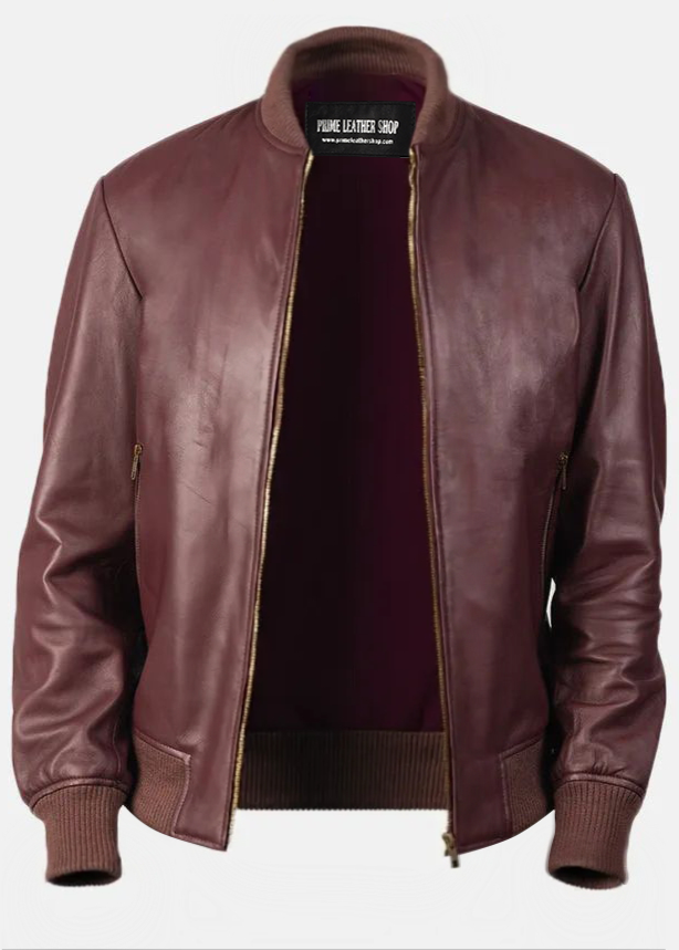 Leather jacket