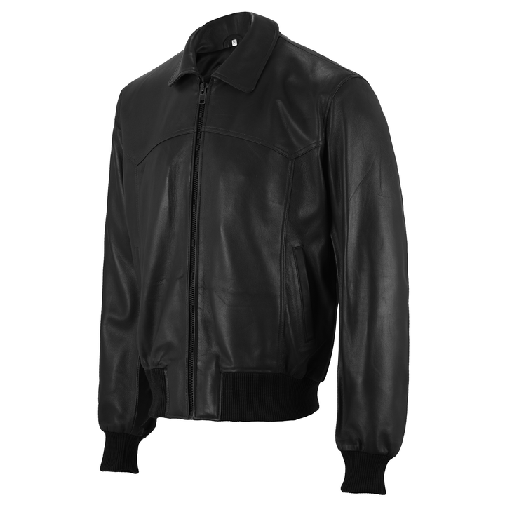 Black Classic Leather Jacket