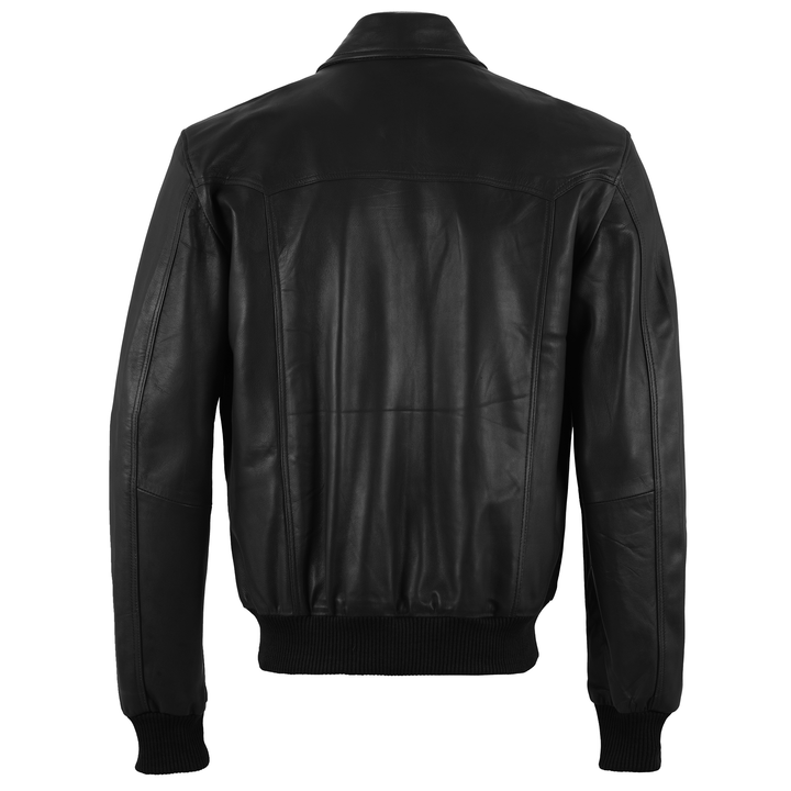 Black Classic Leather Jacket