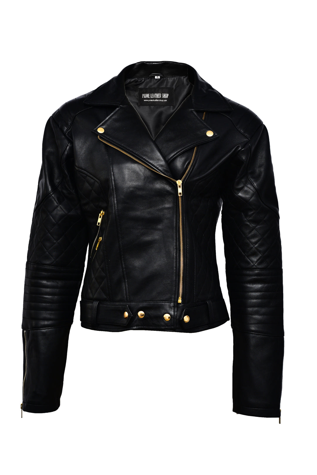 Leather Bomber Jacket