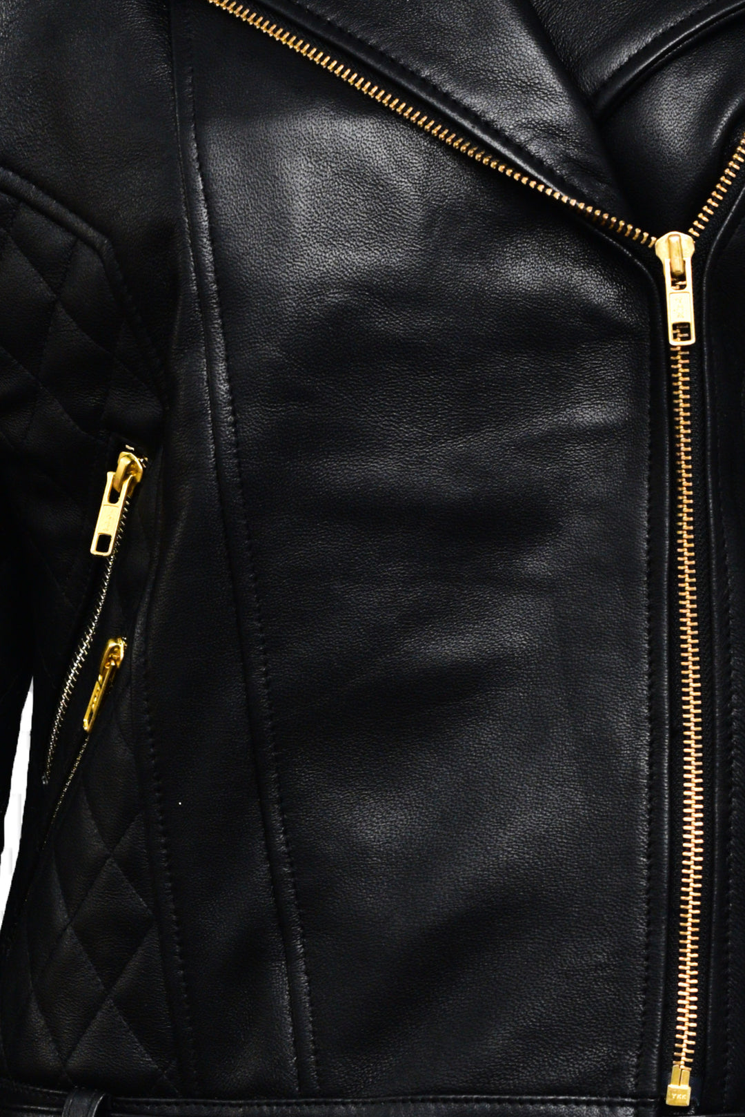 leather bomber jacket