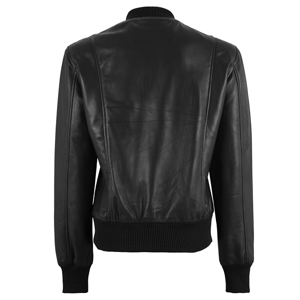 Maroon Leather Jacket Women