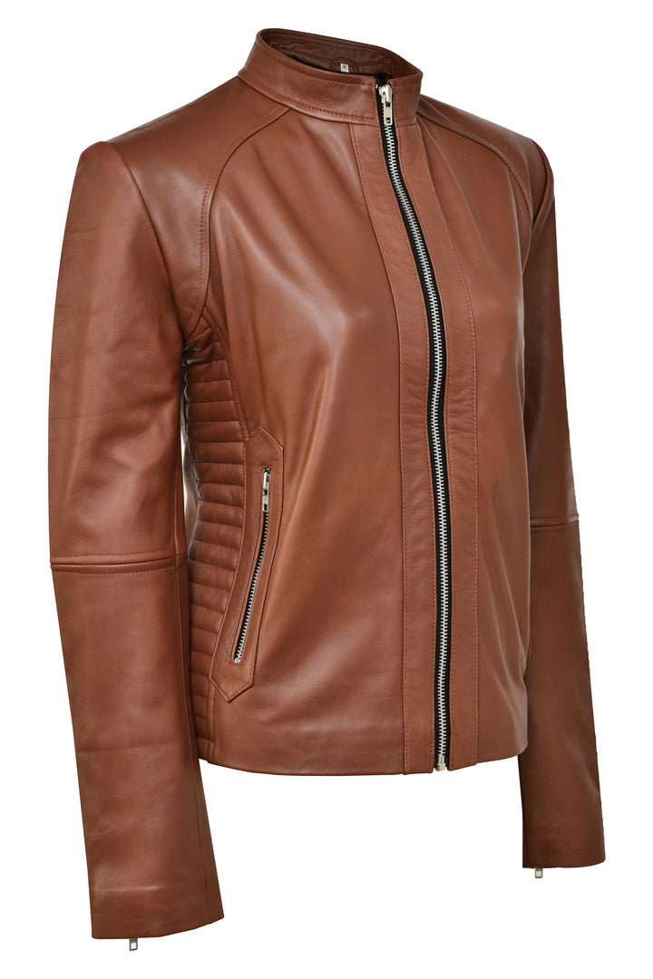 Brown leather Jacket