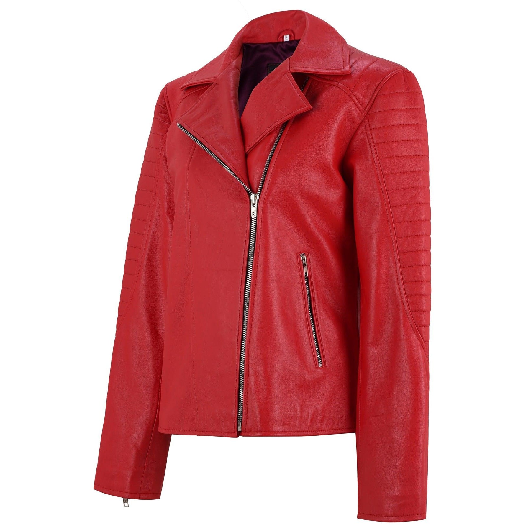 Robyn Rihanna F womens biker leather jacket