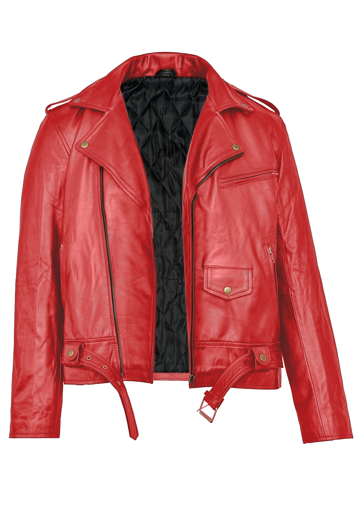 Terminator Biker Leather Jacket - Primeleathershop