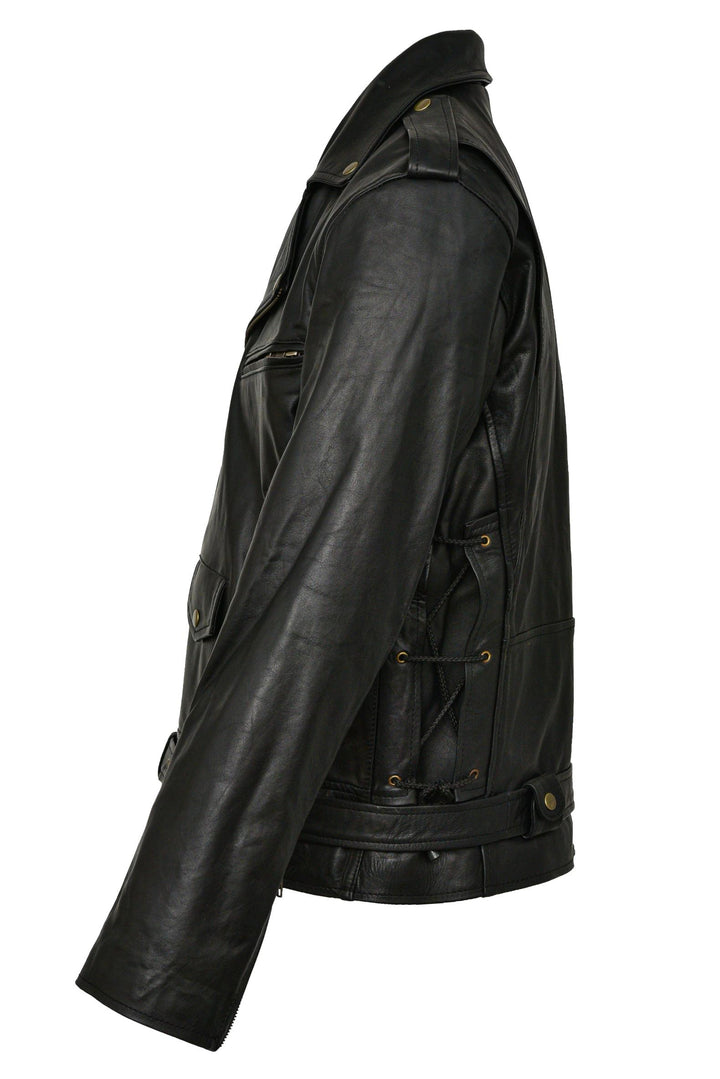 Terminator Black Biker Leather Jacket