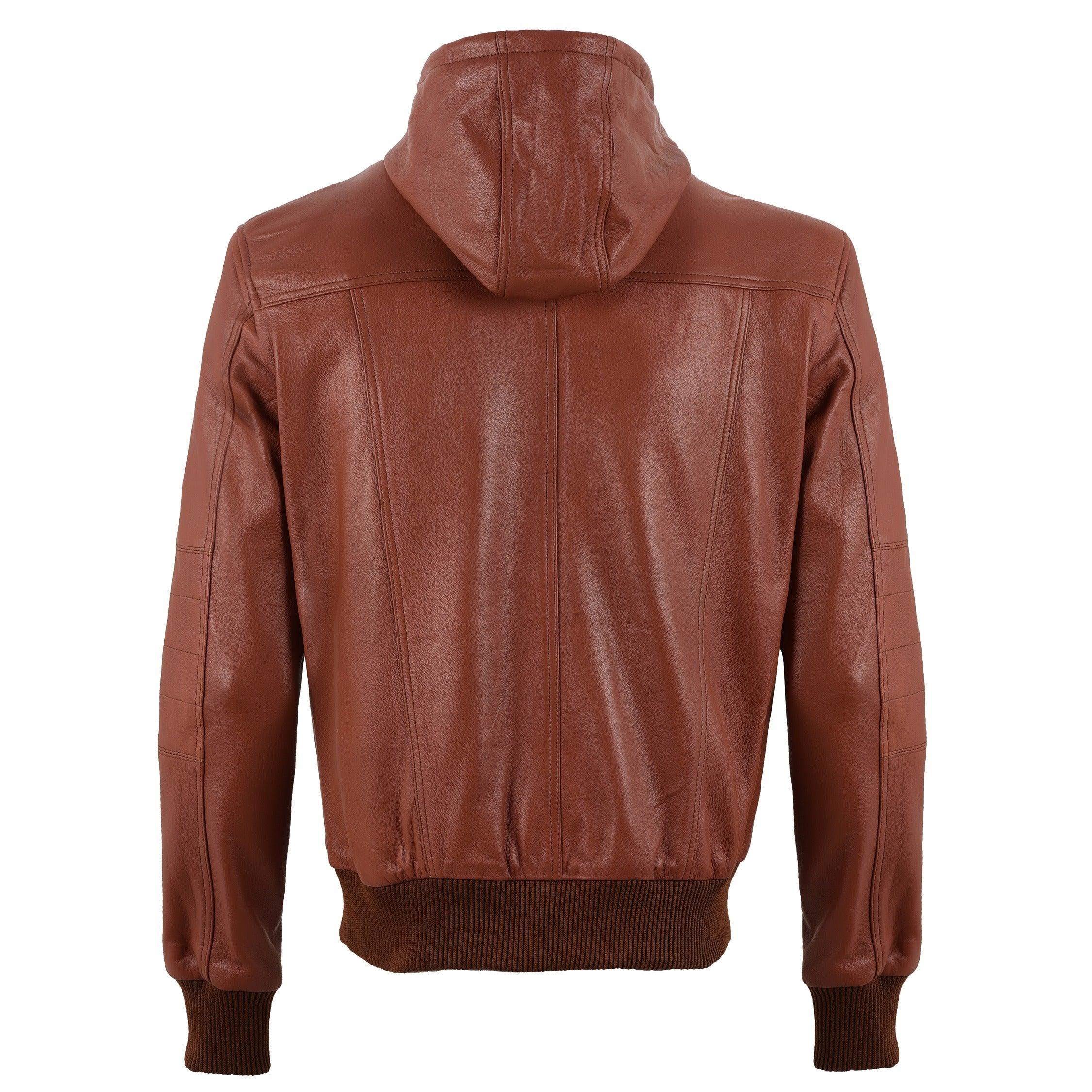 Oversized Leather Bomber Jacket – Zeekstar